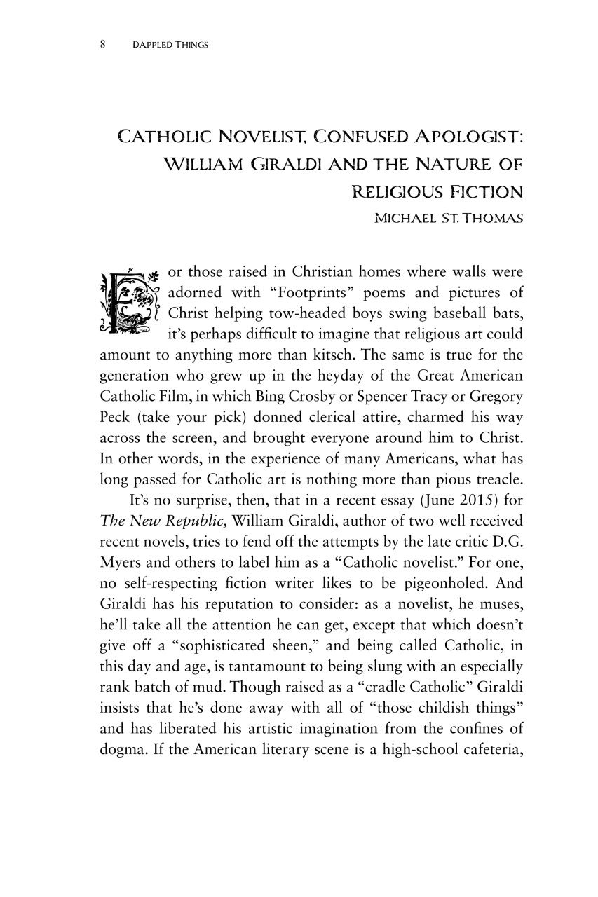 Dappled Things Preview Pages