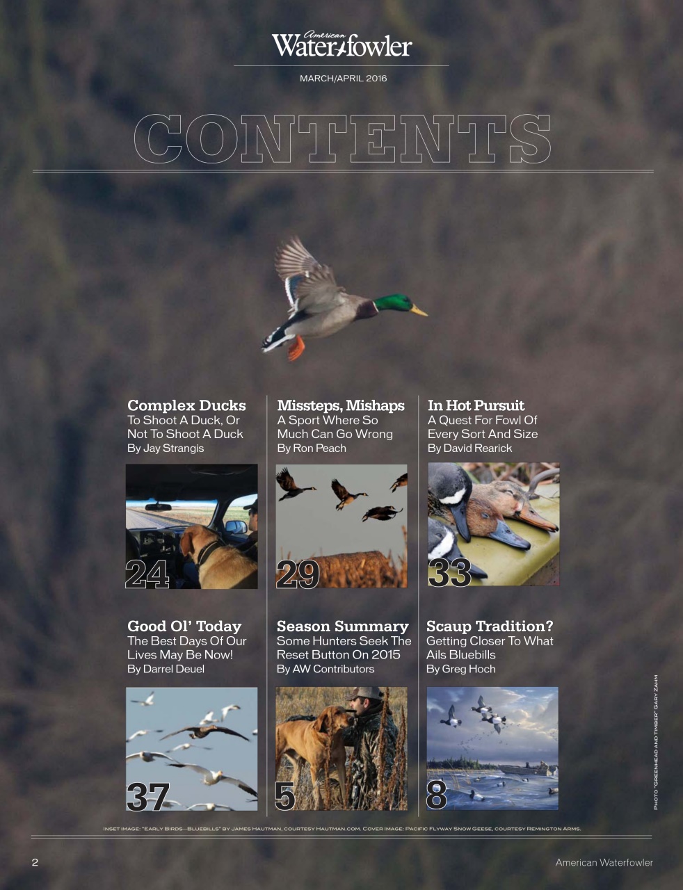 American Waterfowler Preview Pages