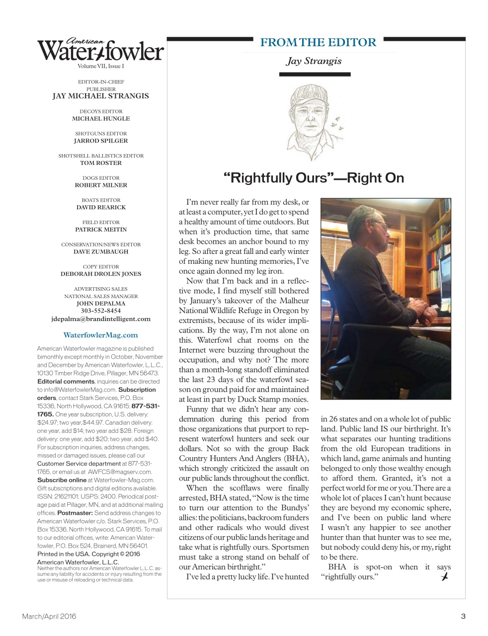 American Waterfowler Preview Pages