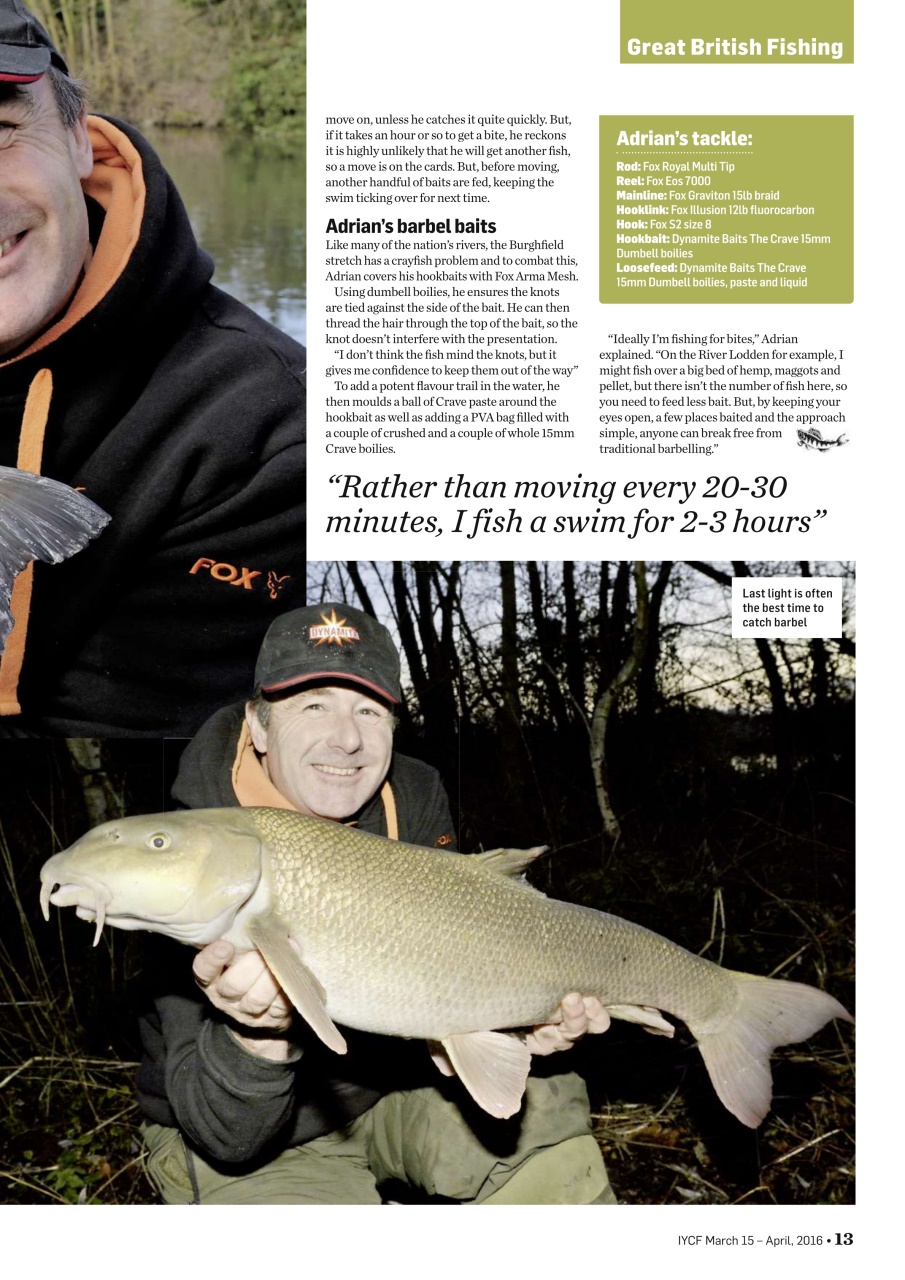 Improve Your Coarse Fishing Preview Pages
