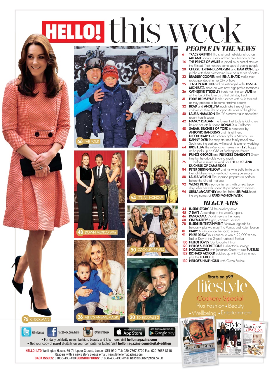 Hello! Magazine Preview Pages