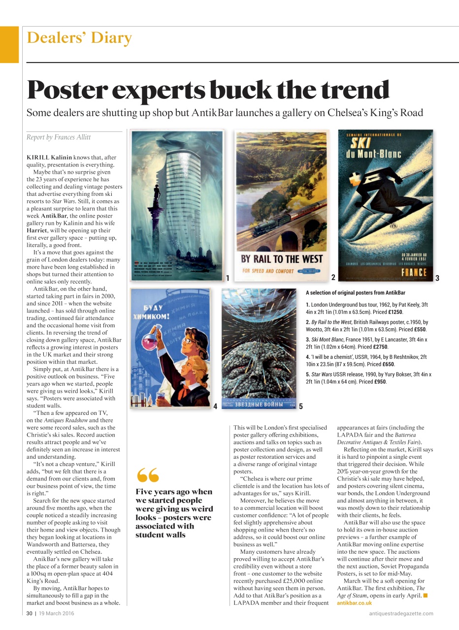 Antiques Trade Gazette Preview Pages