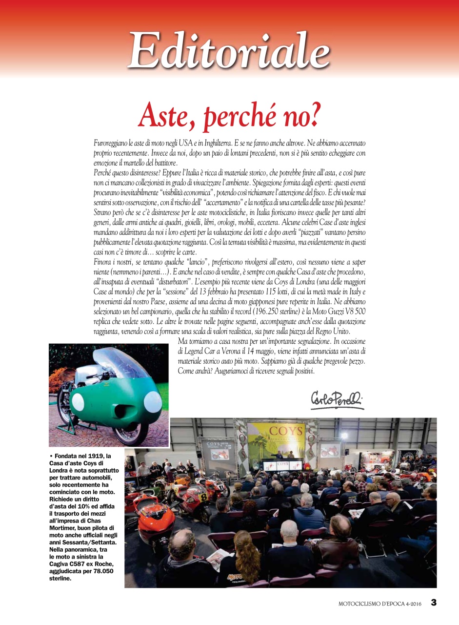 Motociclismo d'Epoca Preview Pages