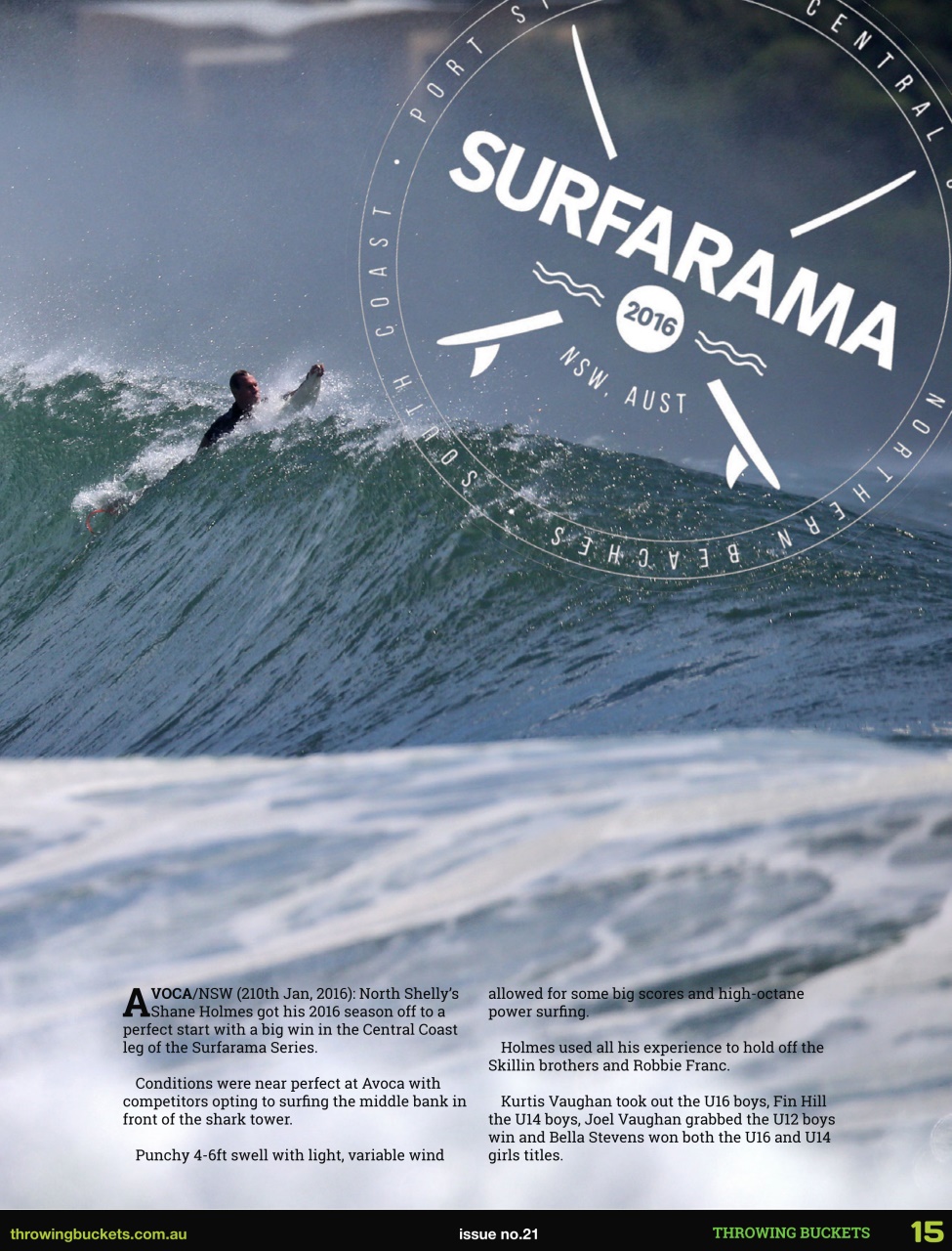 Throwing Buckets Preview Pages