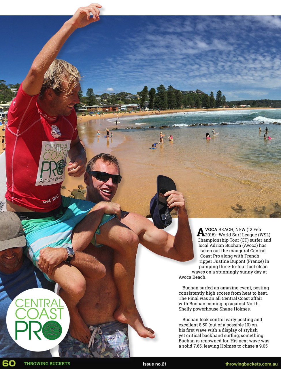 Throwing Buckets Preview Pages