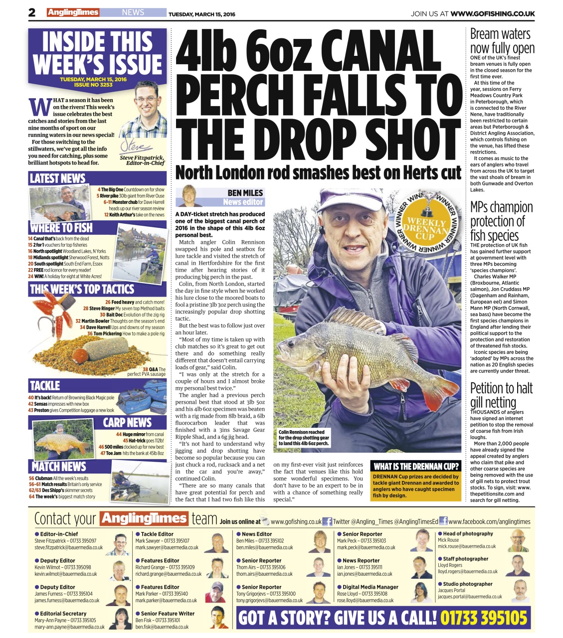 Angling Times Preview Pages