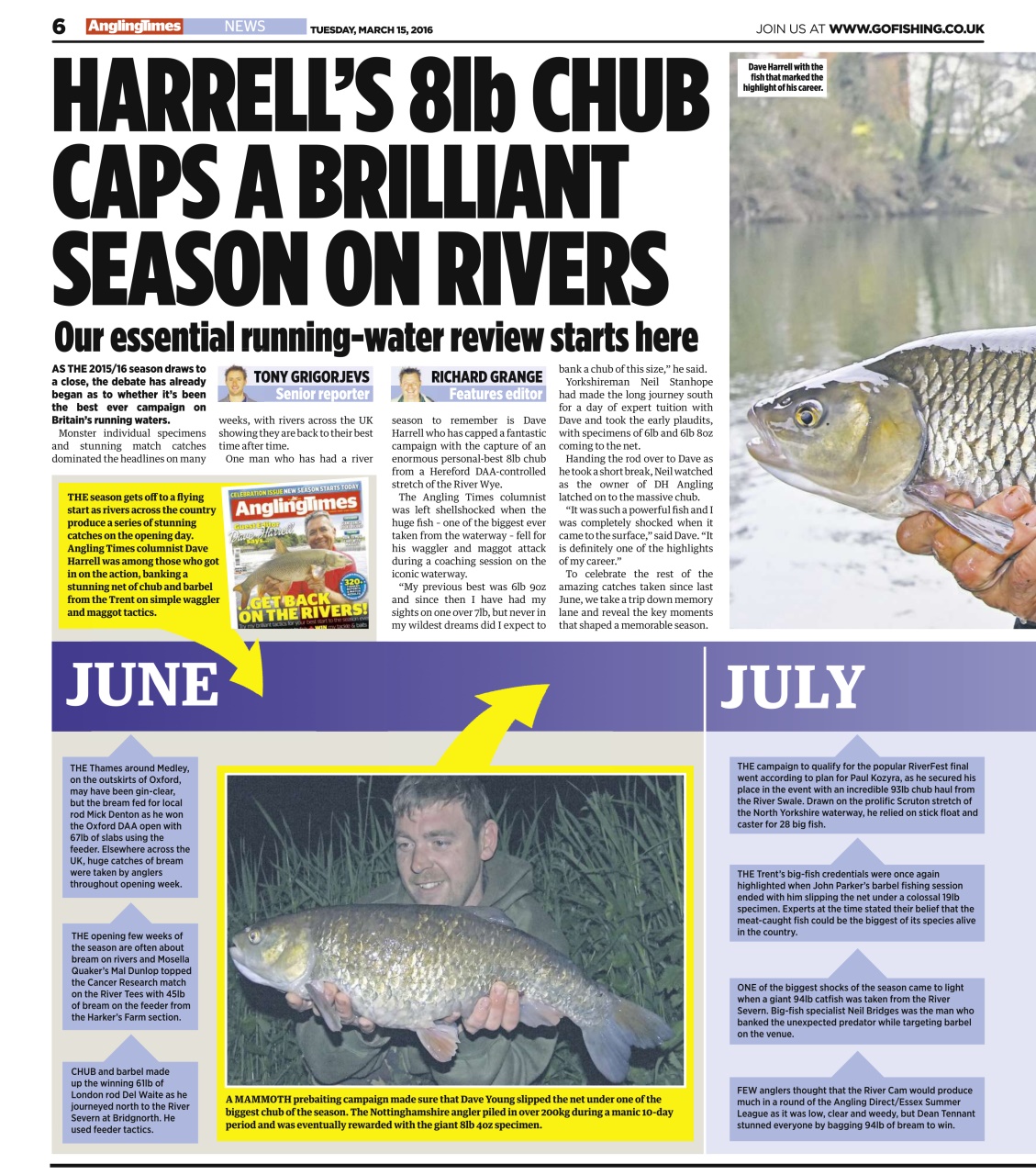 Angling Times Preview Pages