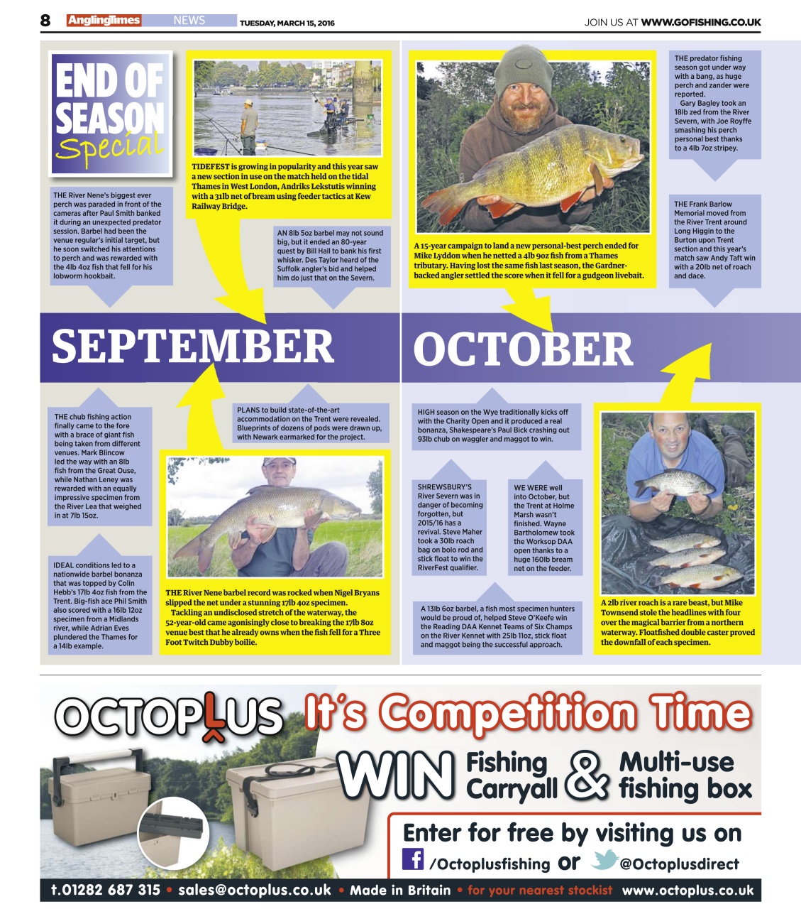 Angling Times Preview Pages