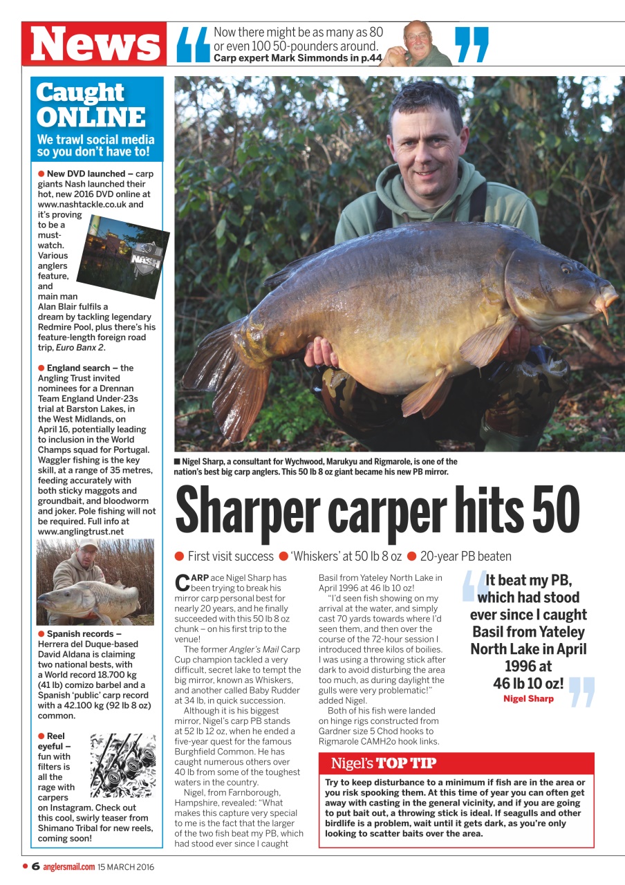 Anglers Mail Preview Pages