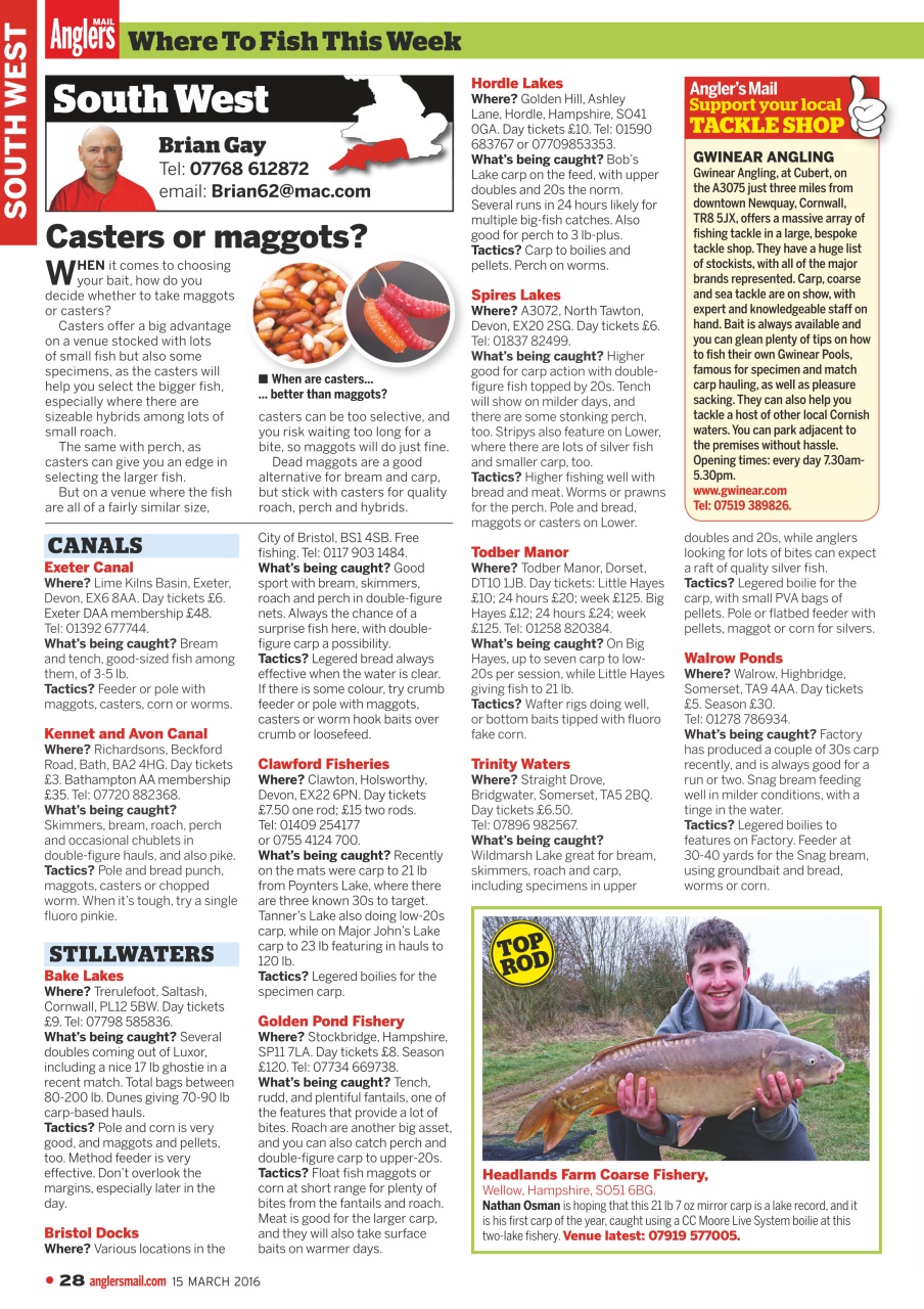 Anglers Mail Preview Pages