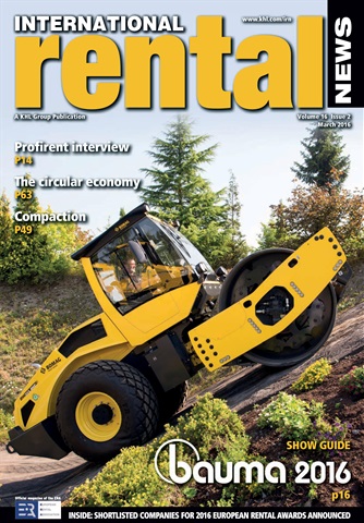International Rental News issue March 2016