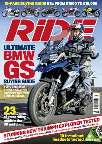 Ride issue May 2016