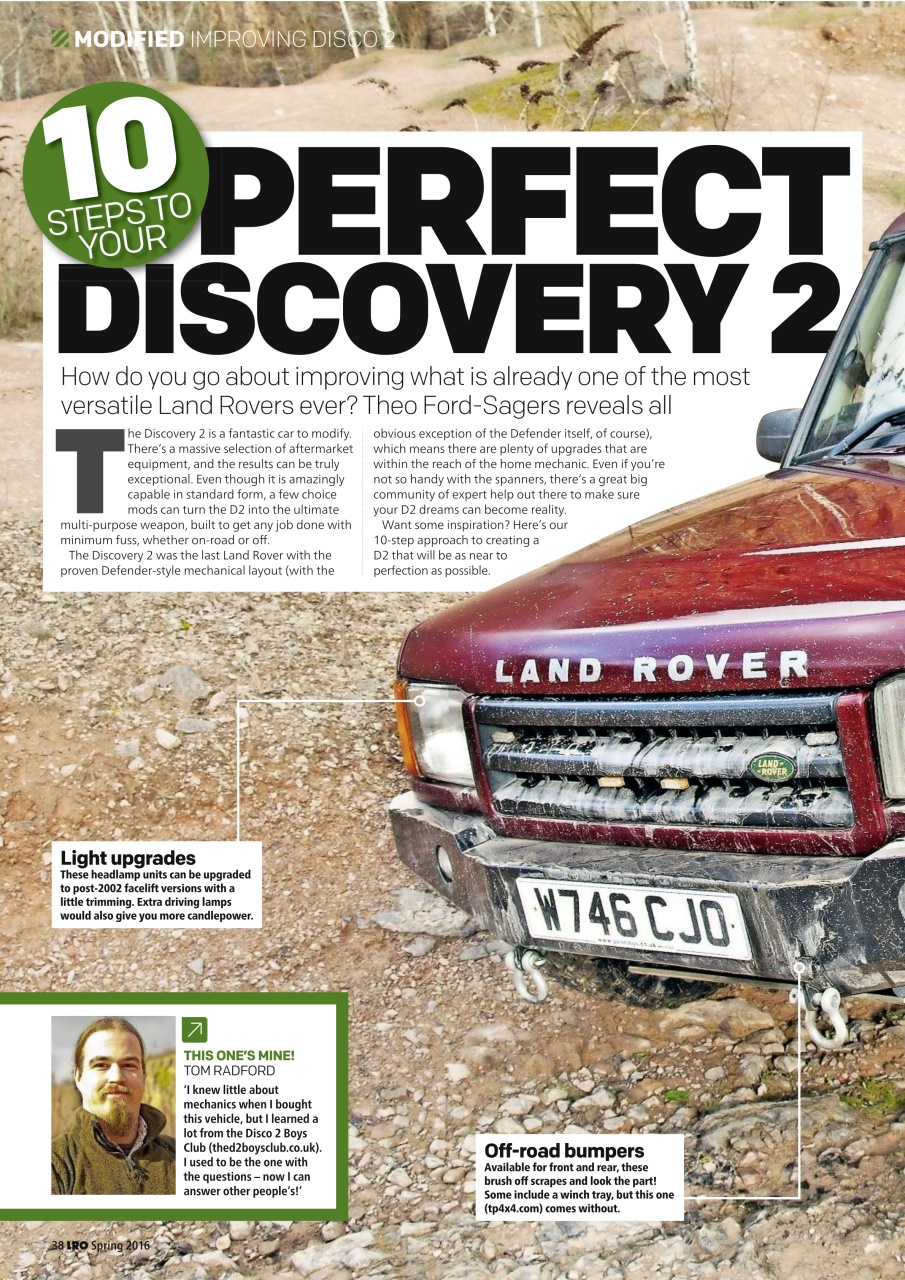 Land Rover Owner Preview Pages