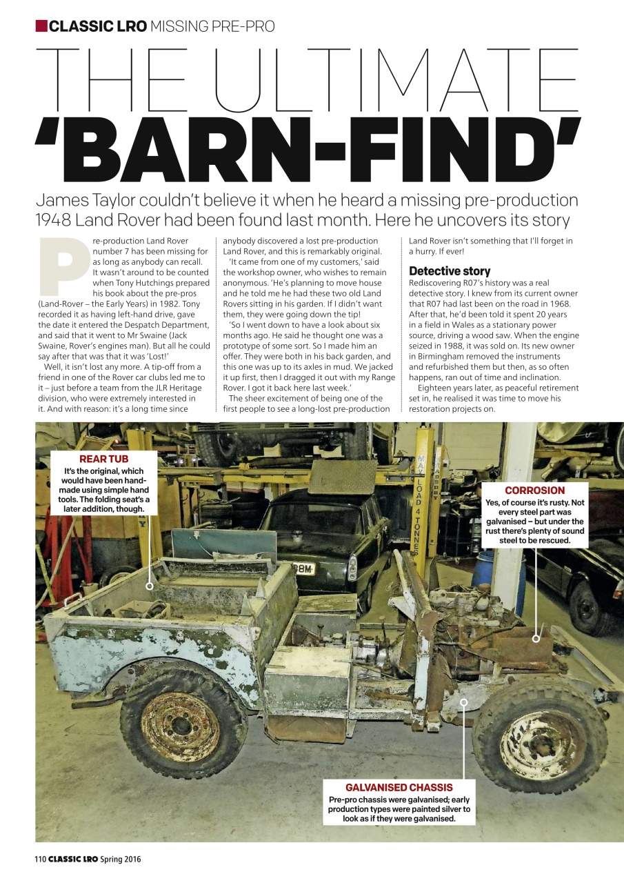 Land Rover Owner Preview Pages