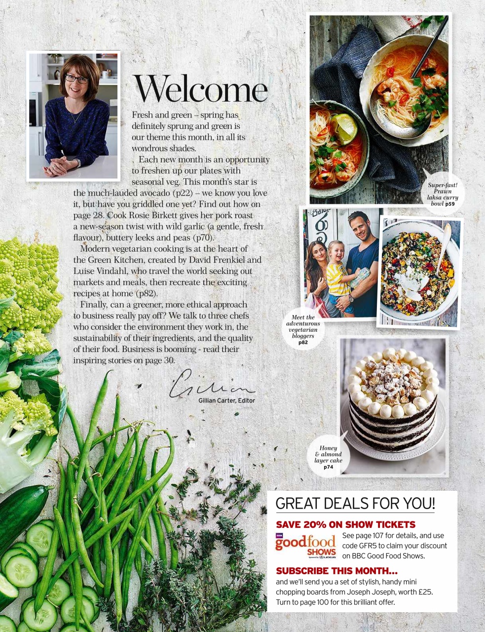 Good Food Magazine Preview Pages