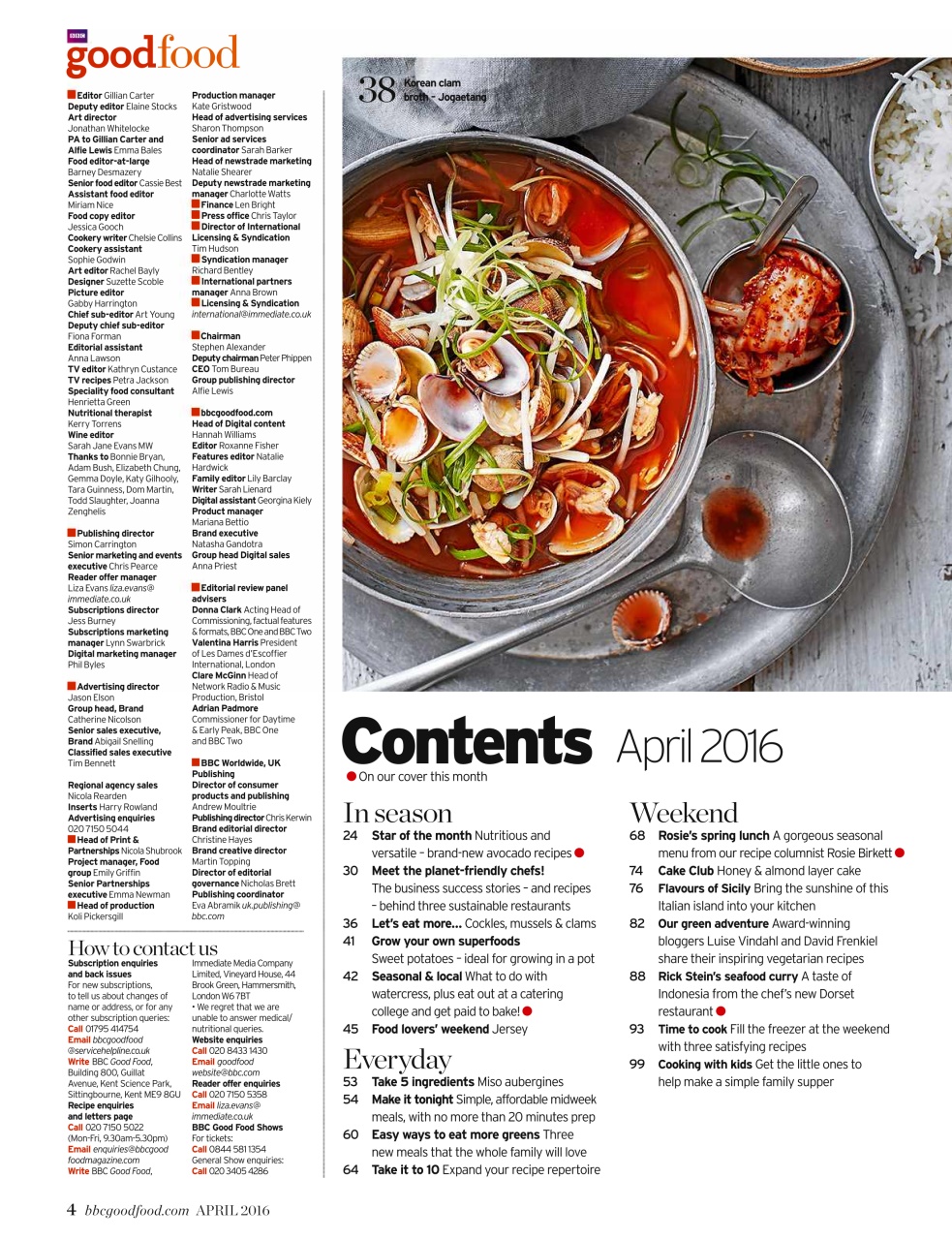 Good Food Magazine Preview Pages