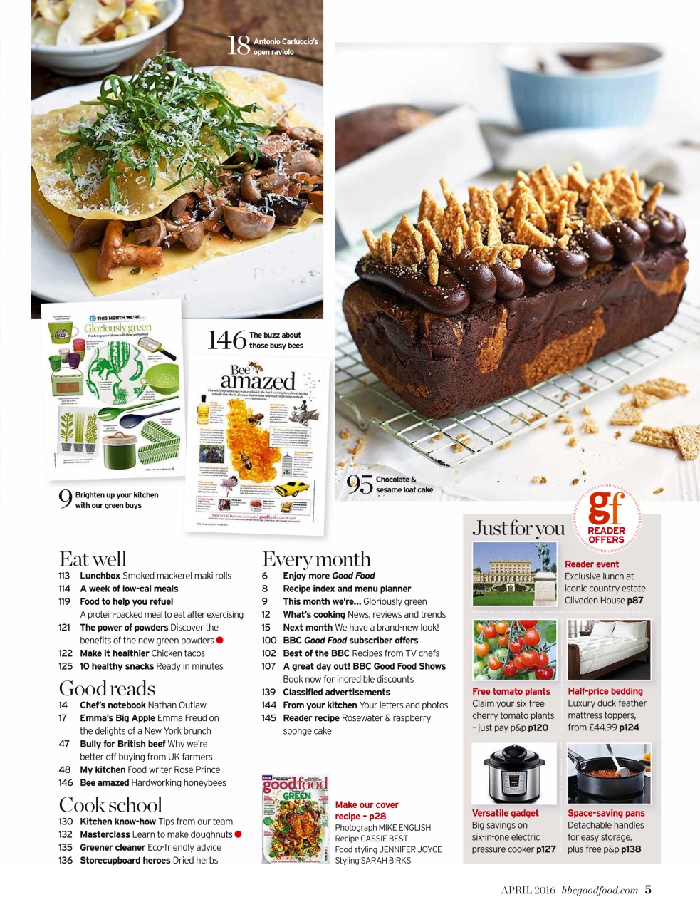 Good Food Magazine Preview Pages