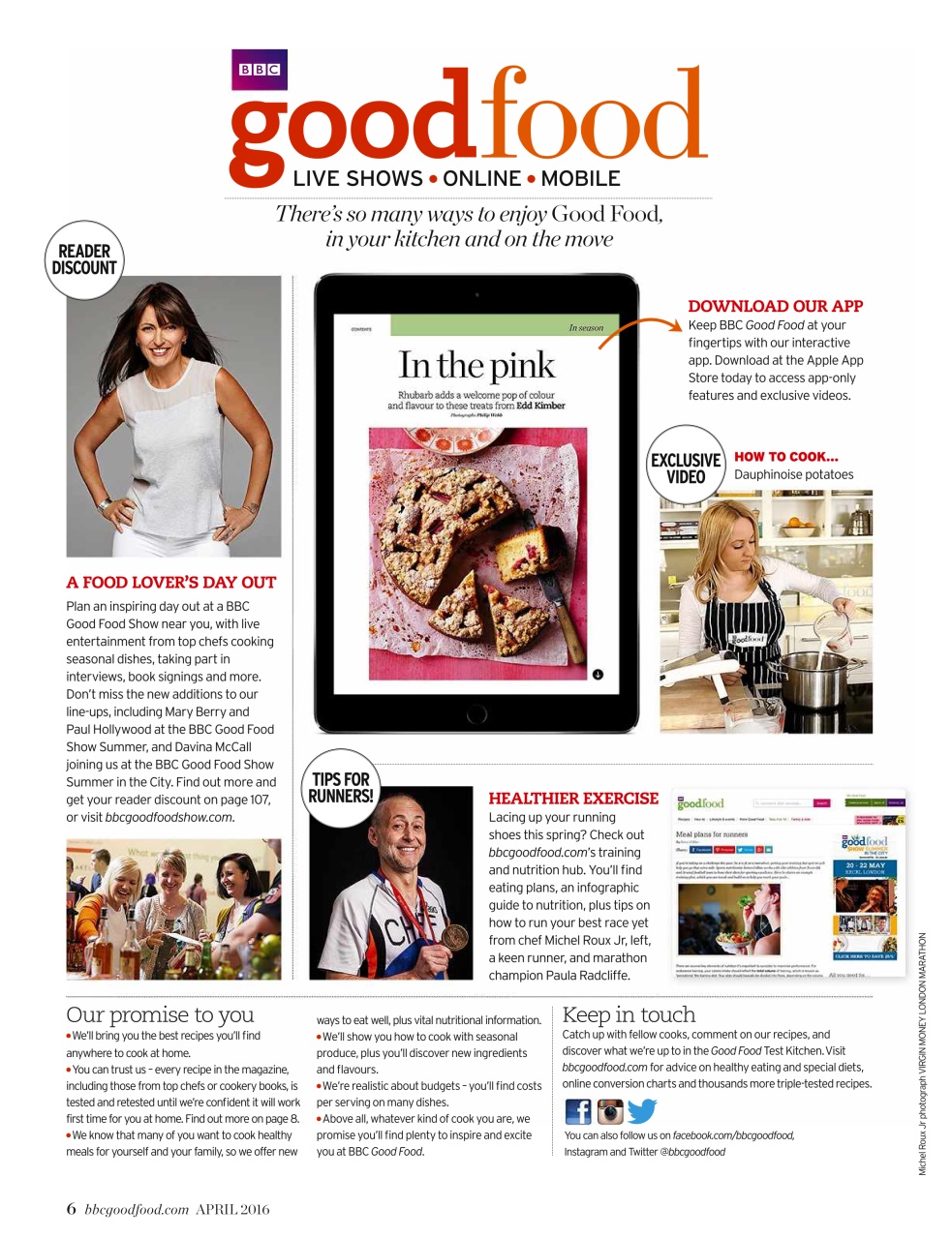Good Food Magazine Preview Pages