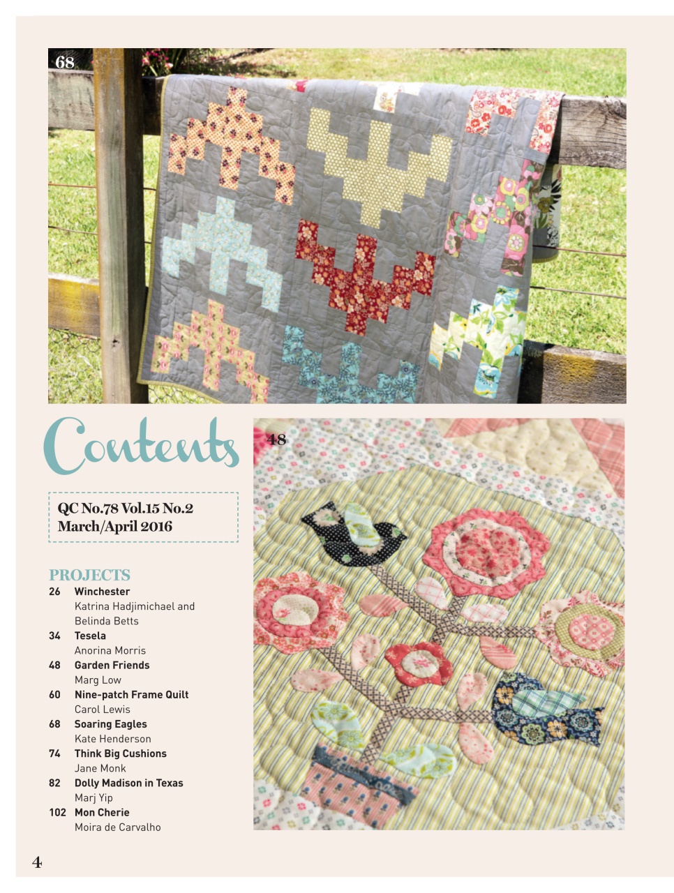 Quilters Companion Preview Pages