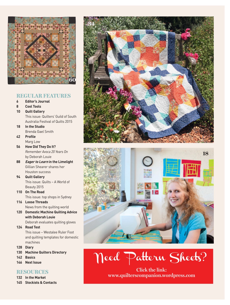 Quilters Companion Preview Pages