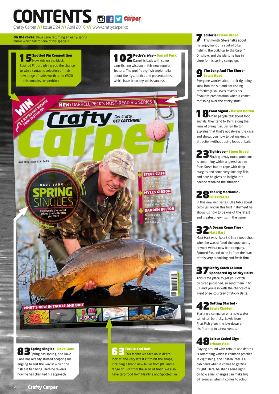 Crafty Carper Preview Pages