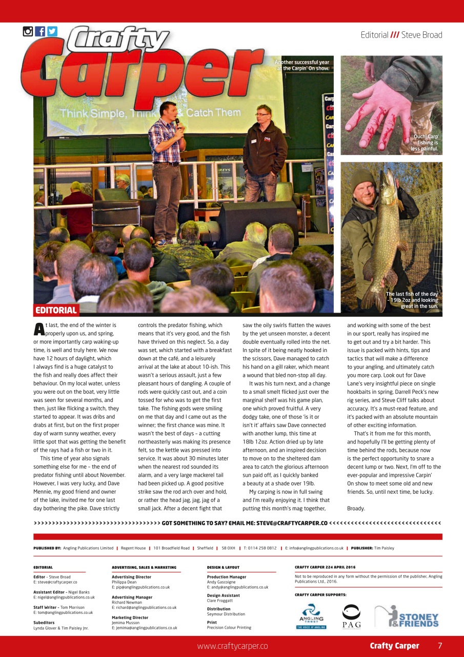 Crafty Carper Preview Pages