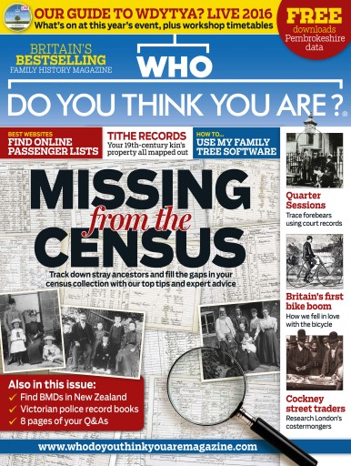 Who Do You Think You Are? issue 