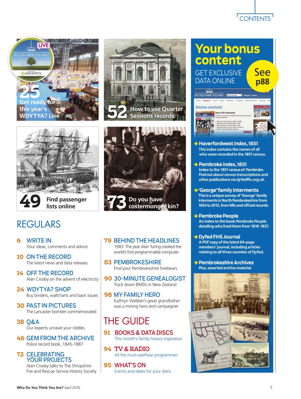 Who Do You Think You Are? Preview Pages