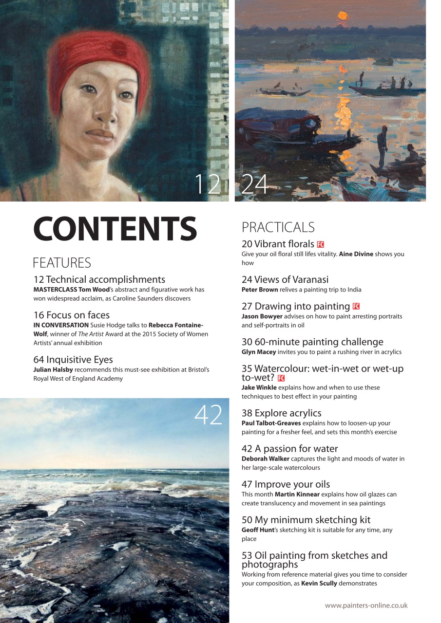 The Artist Preview Pages