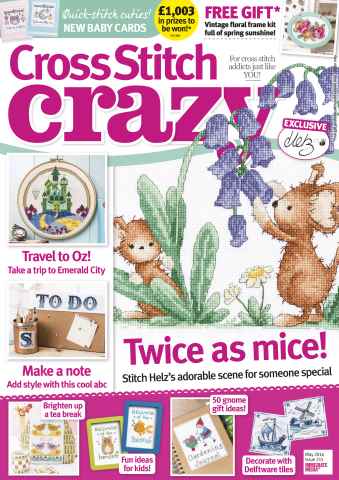Cross Stitch Crazy issue May 2016