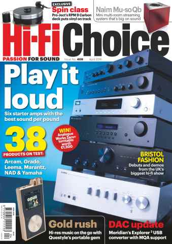 Hi-Fi Choice issue April 2016
