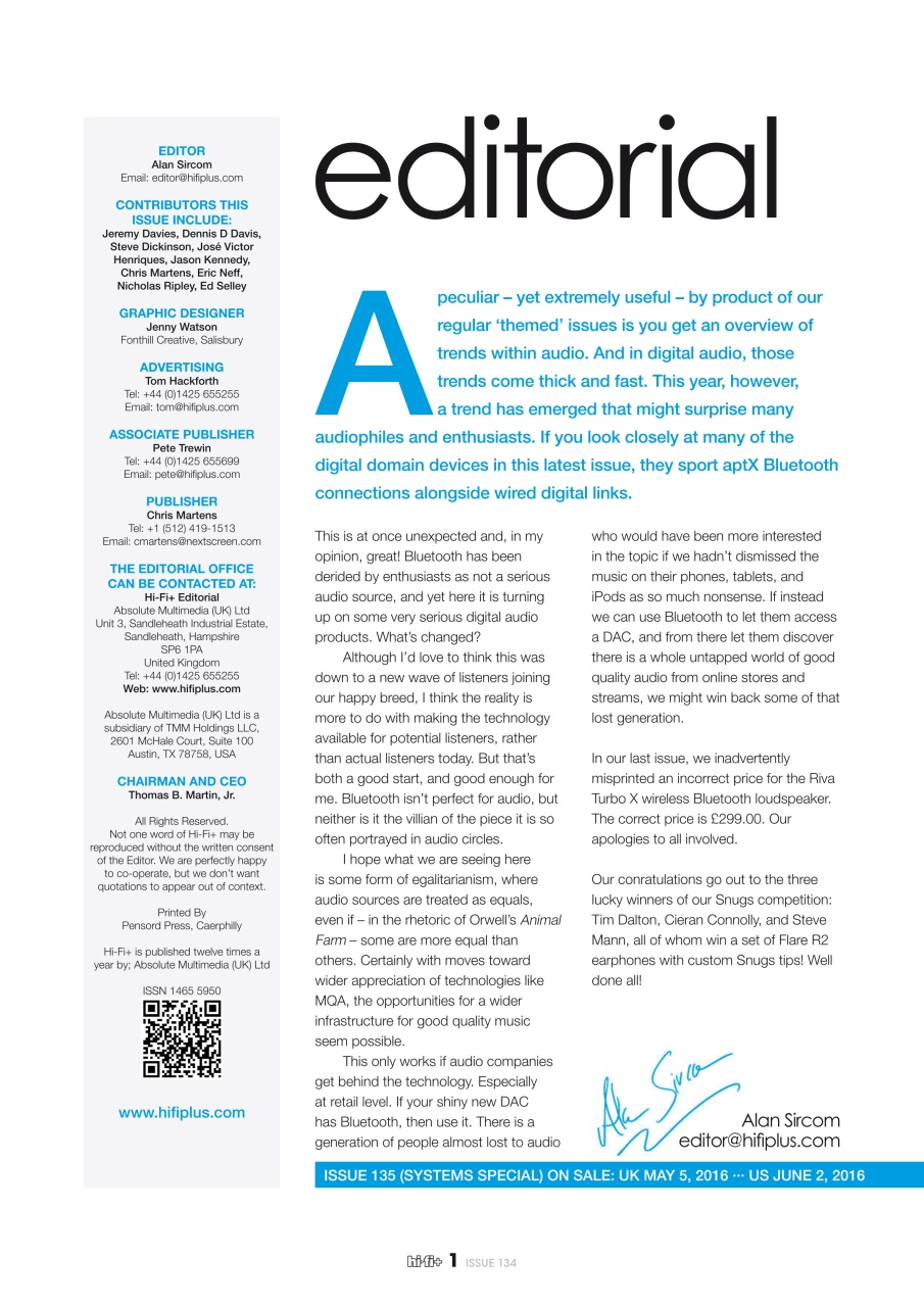 hi-fi+ Global Network Preview Pages