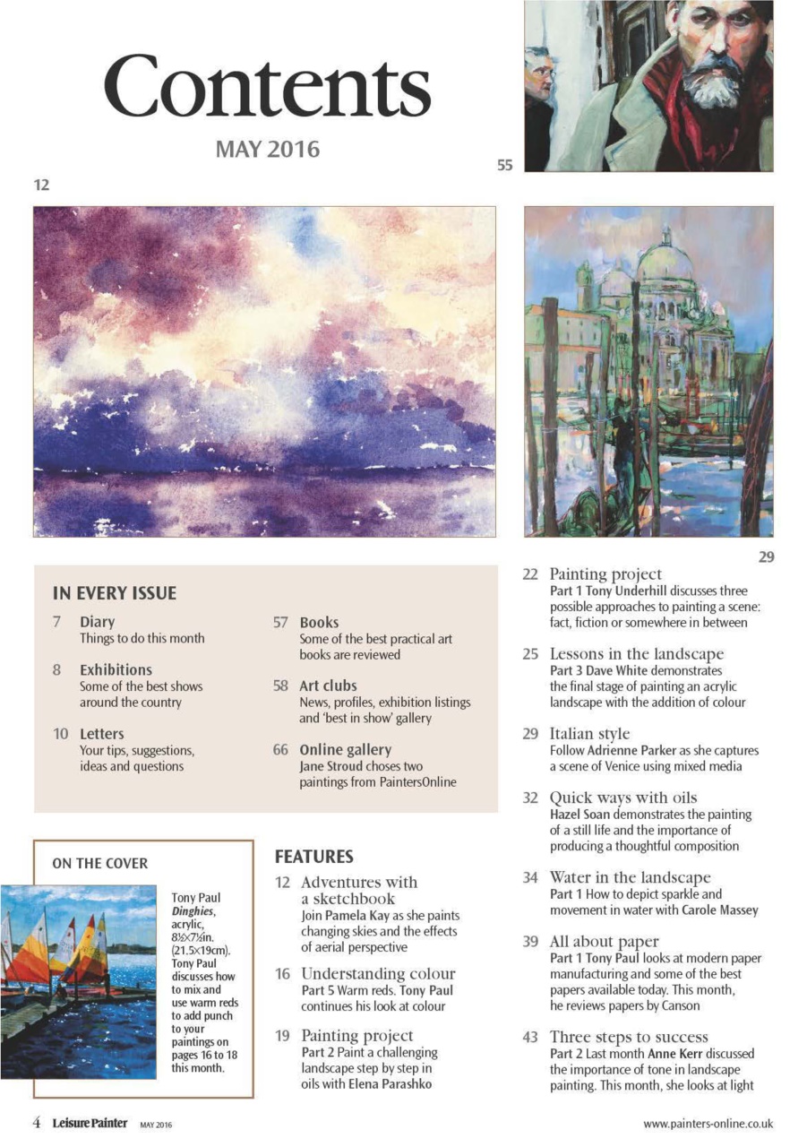 Leisure Painter & The Artist Preview Pages