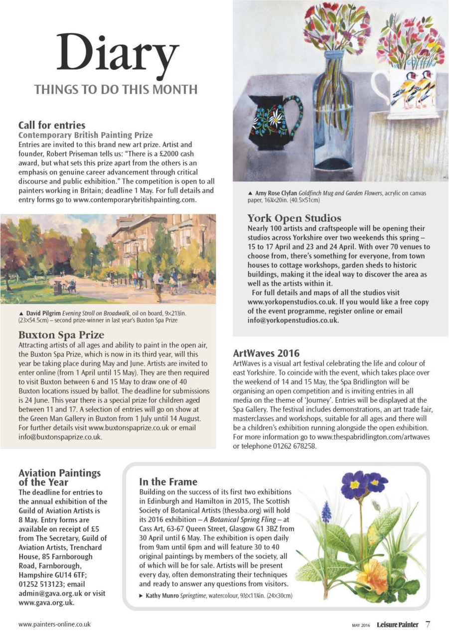 Leisure Painter & The Artist Preview Pages