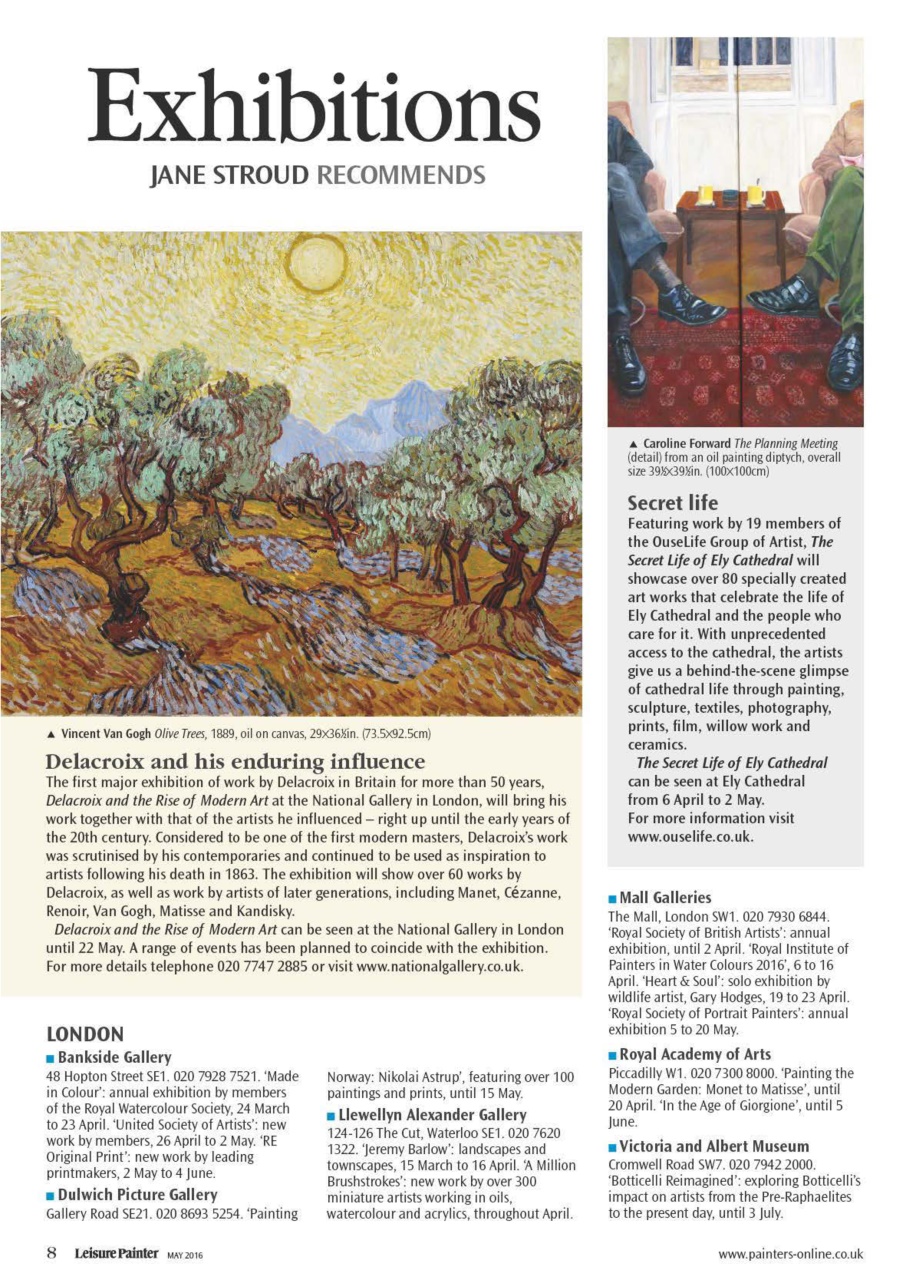 Leisure Painter & The Artist Preview Pages