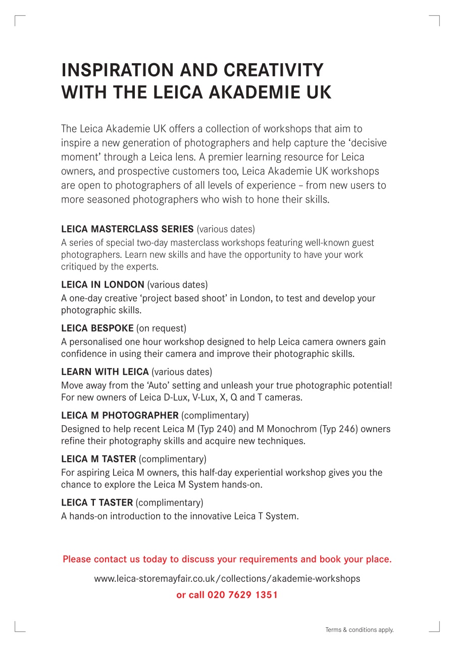 Outdoor Photography Preview Pages