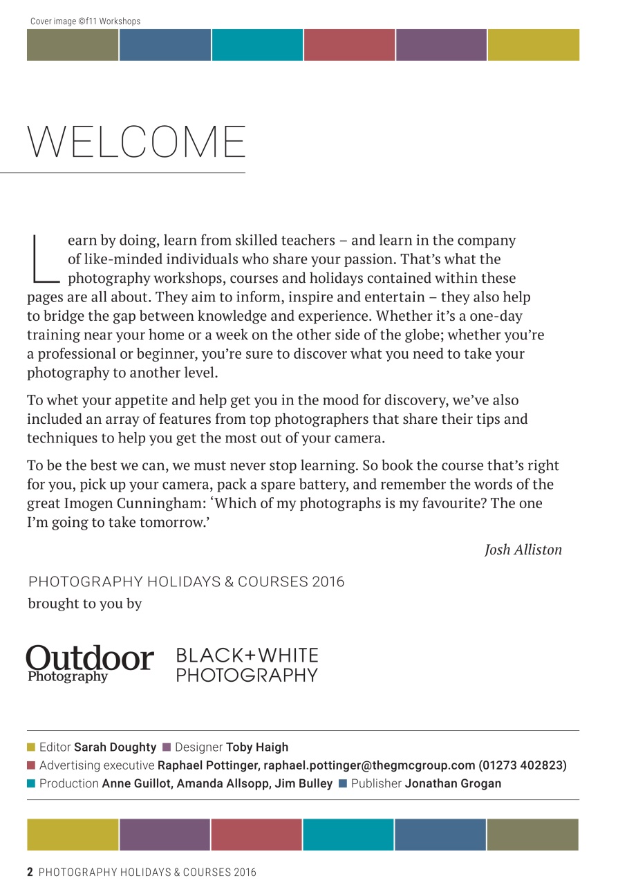 Outdoor Photography Preview Pages