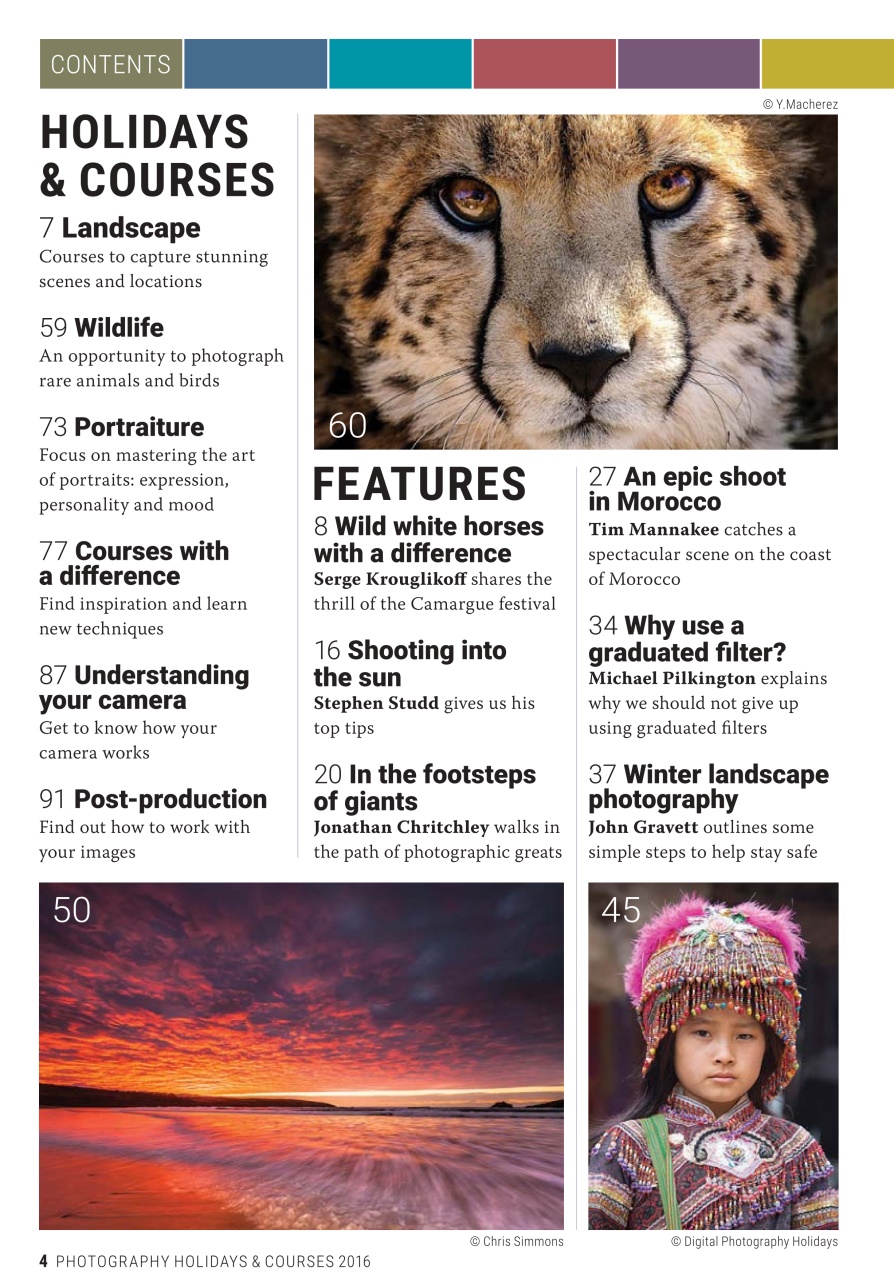 Outdoor Photography Preview Pages