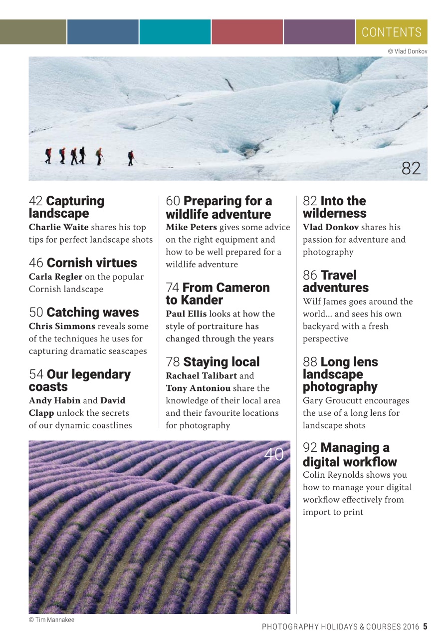 Outdoor Photography Preview Pages