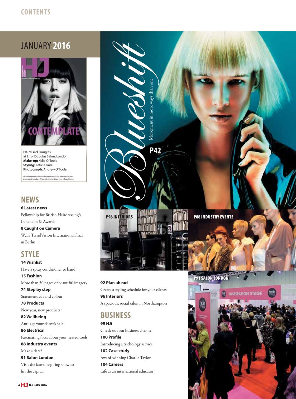 Hairdressers Journal Preview Pages