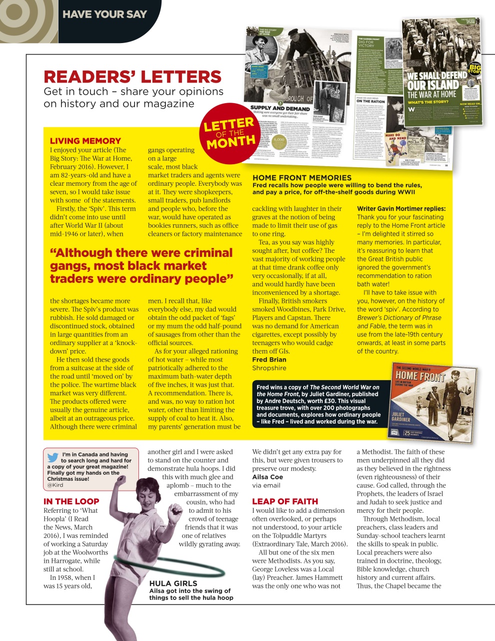 BBC History Revealed Magazine Preview Pages