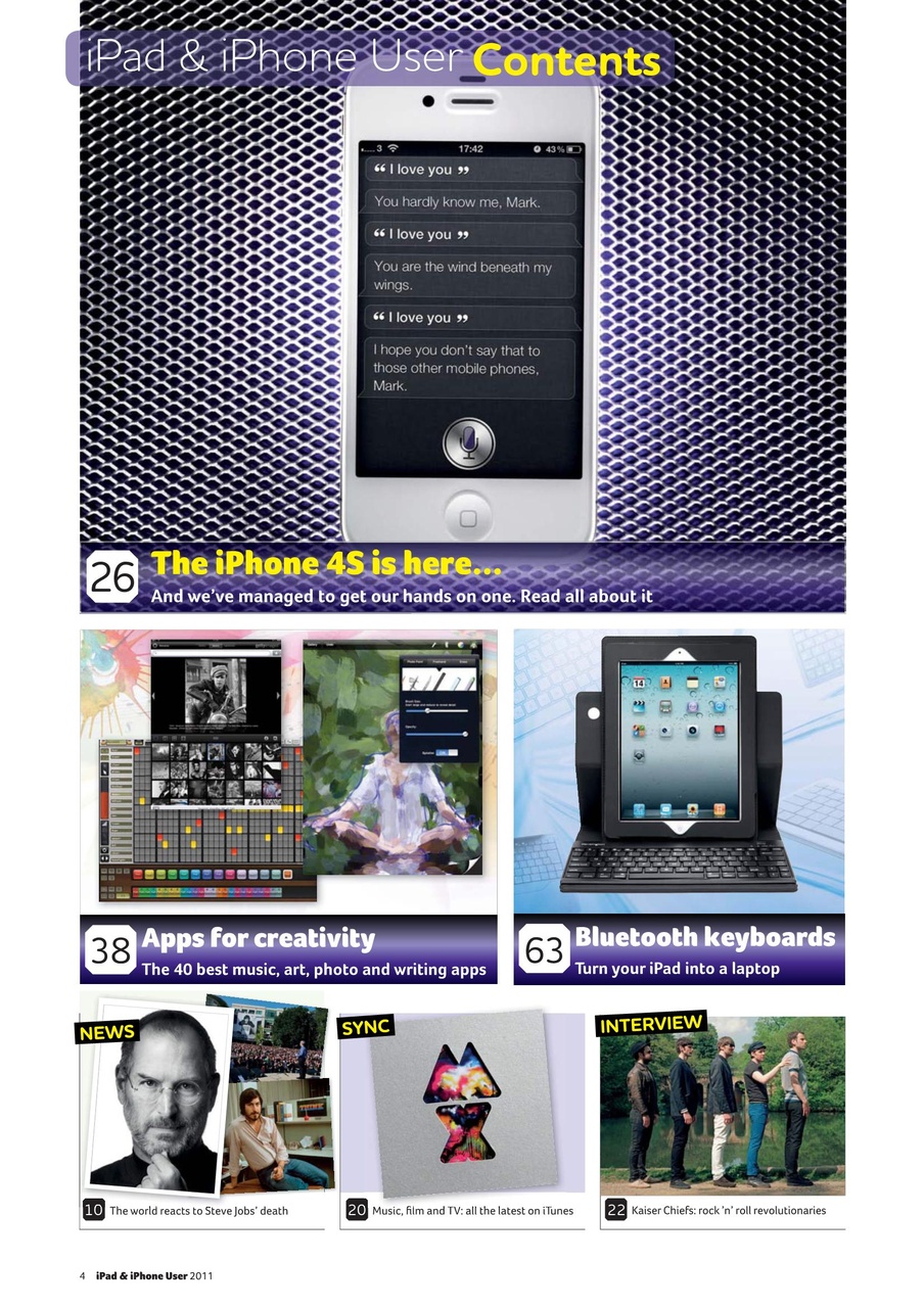 iPad and iPhone User Preview Pages