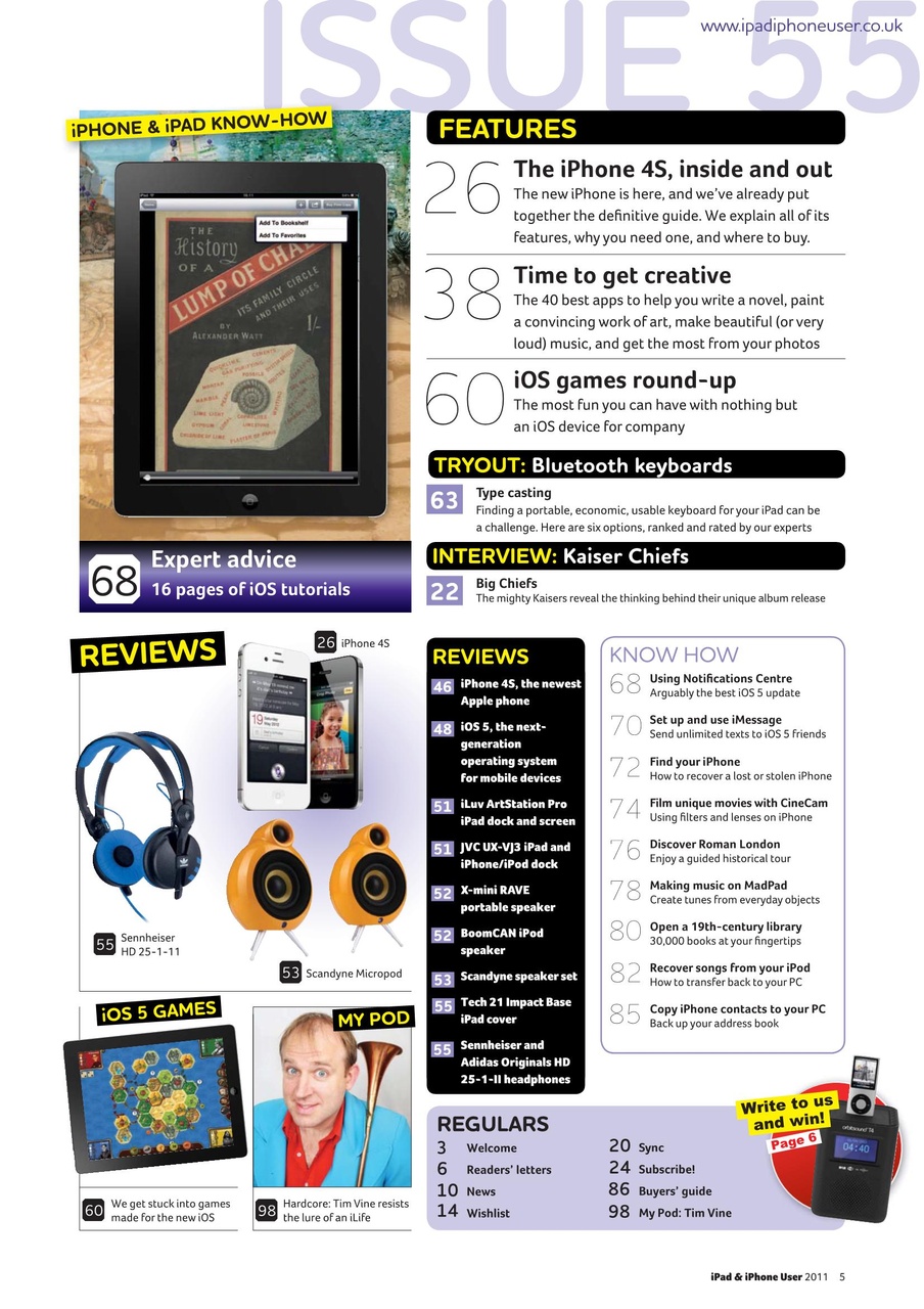 iPad and iPhone User Preview Pages