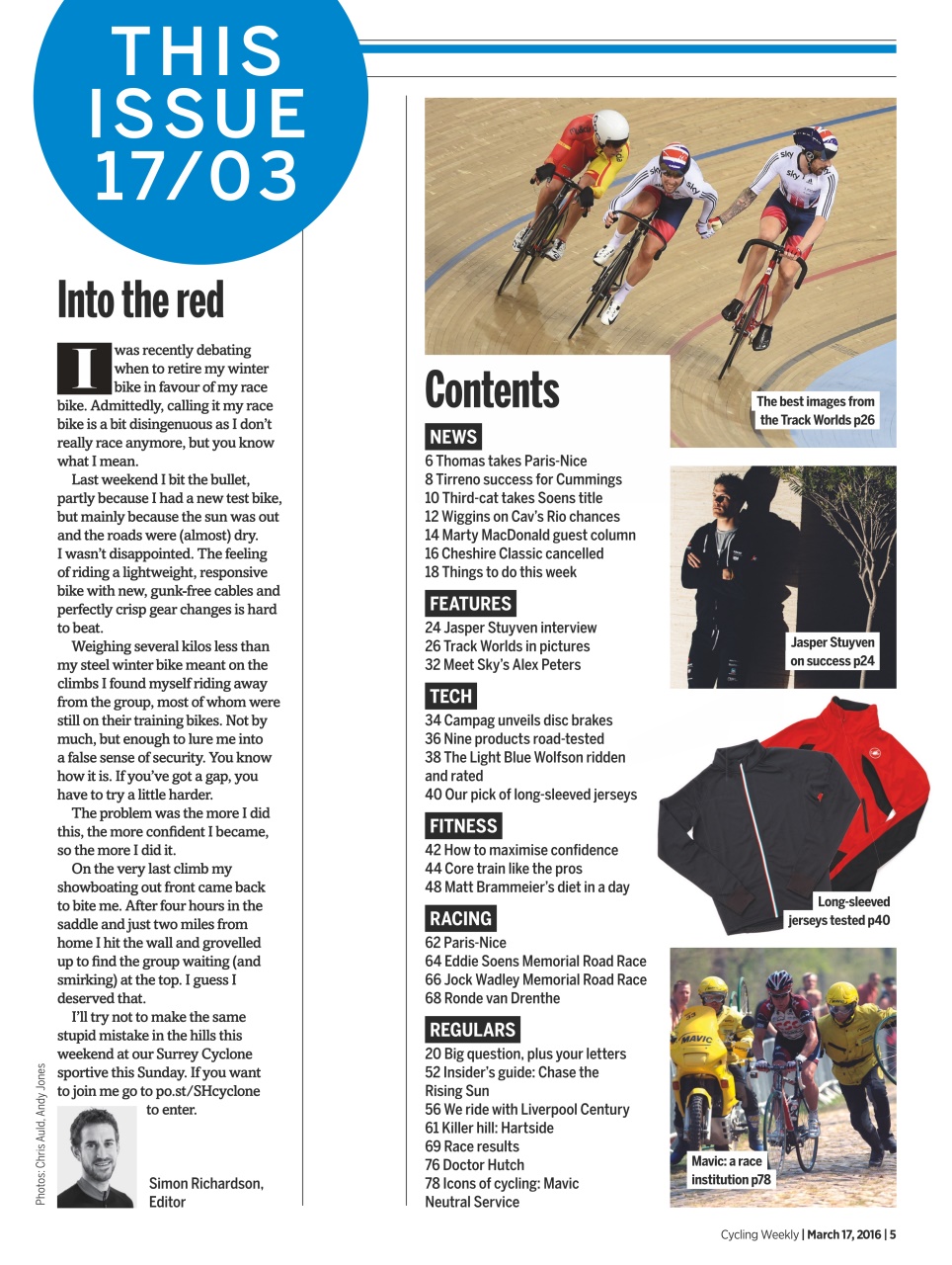 Cycling Weekly Preview Pages