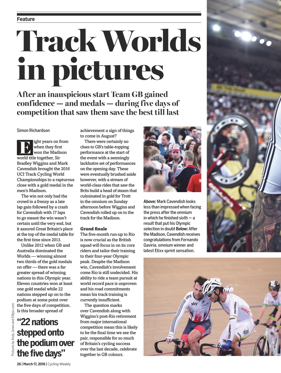 Cycling Weekly Preview Pages