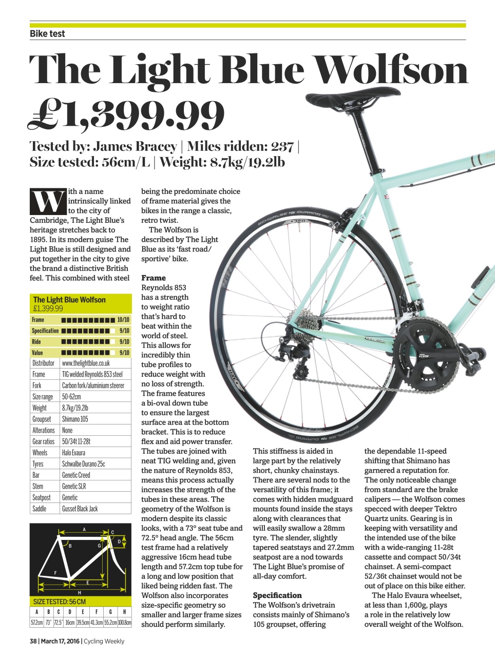 Cycling Weekly Preview Pages