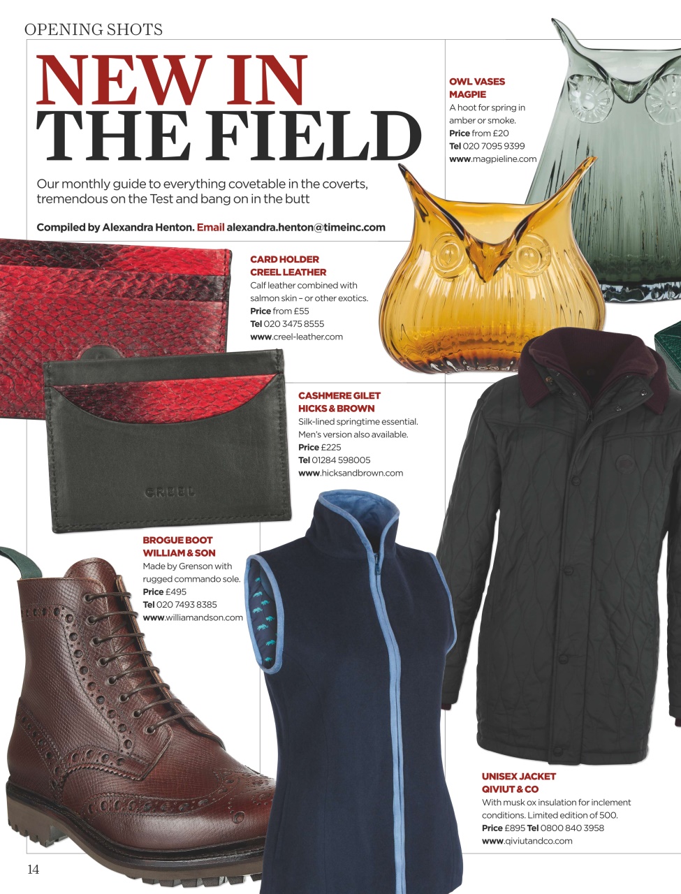 The Field Preview Pages