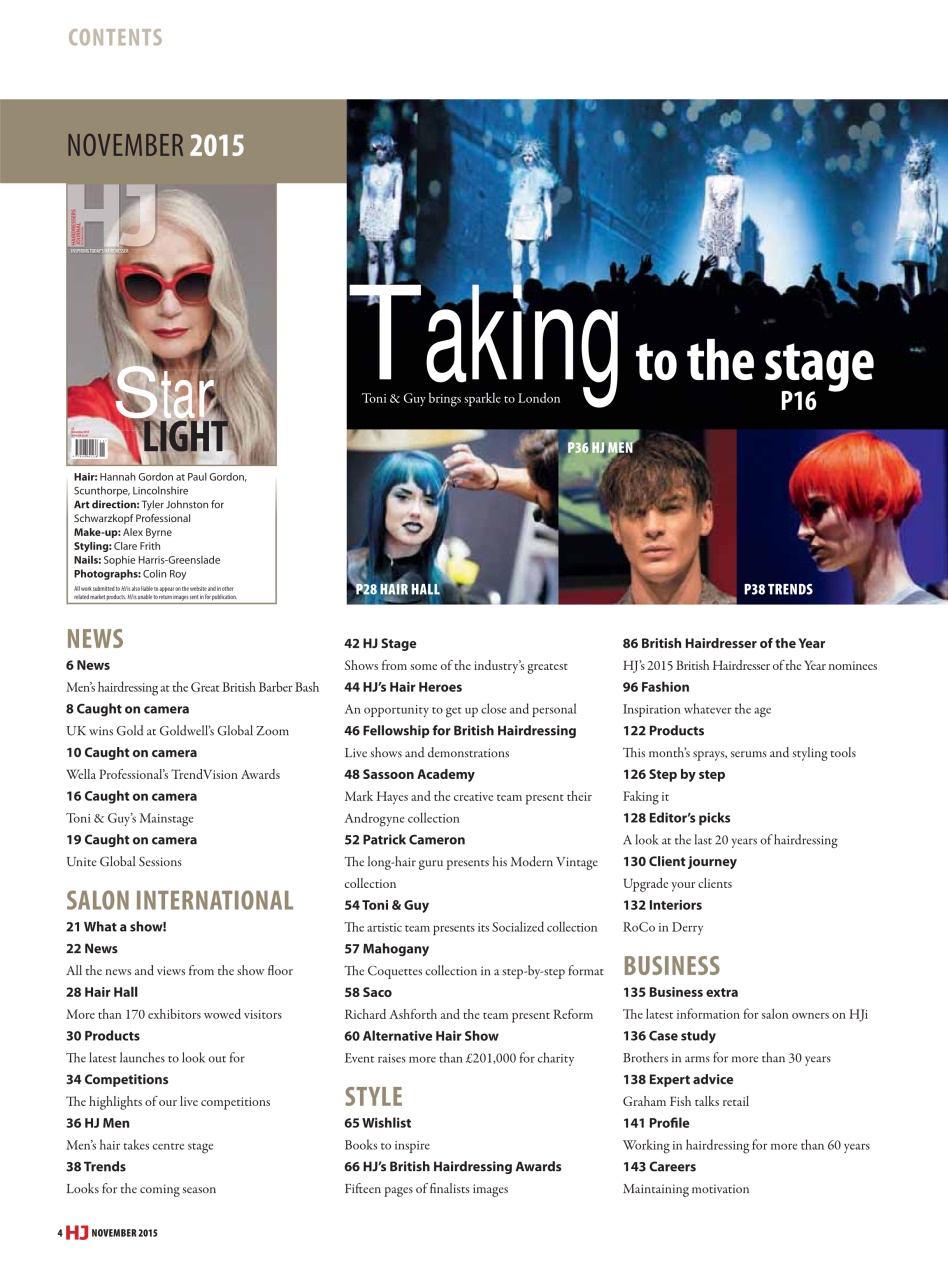 Hairdressers Journal Preview Pages