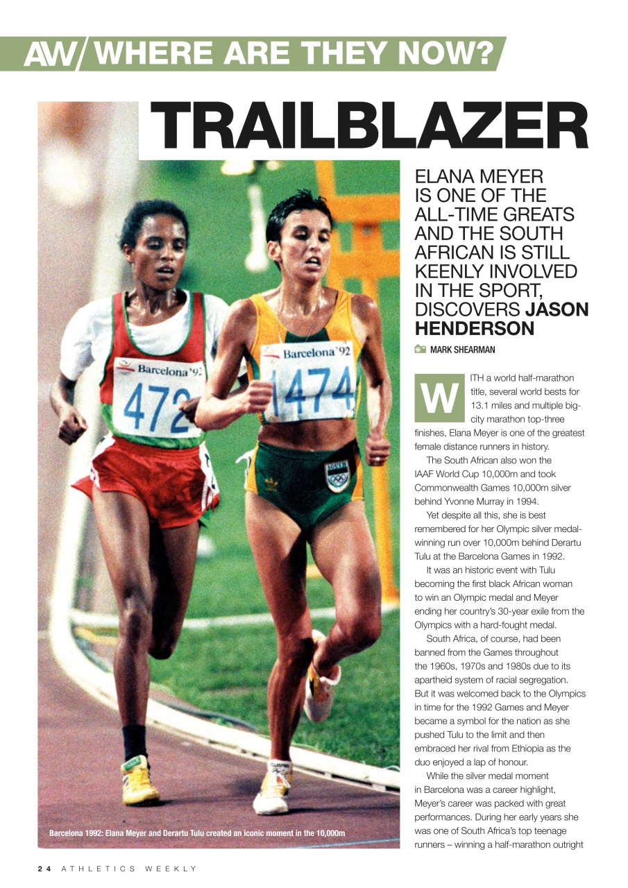 AW – Athletics Weekly Magazine Preview Pages