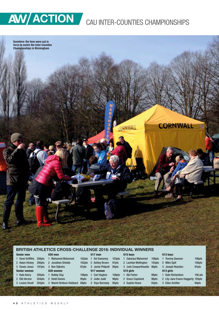 AW – Athletics Weekly Magazine Preview Pages